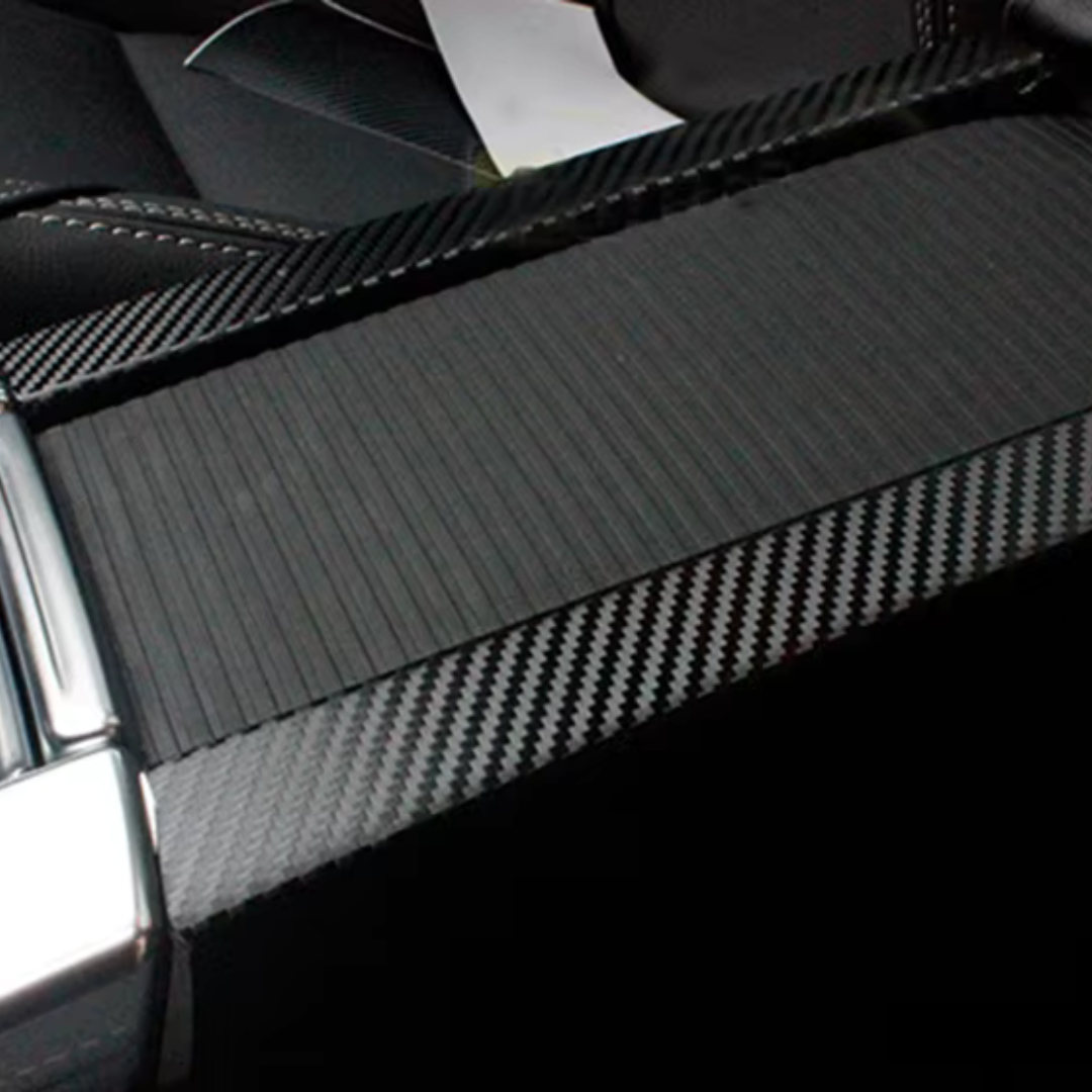 Autocollant 3D fibre de carbone pour voiture