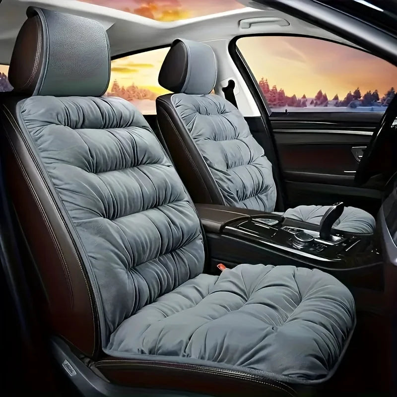 Coussins de siège de voiture en peluche