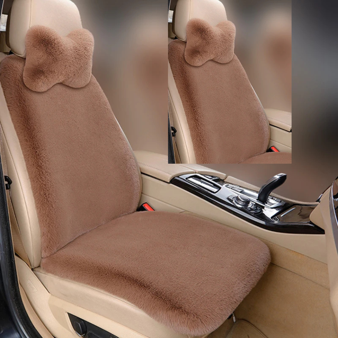 Housses de siège voiture en peluche