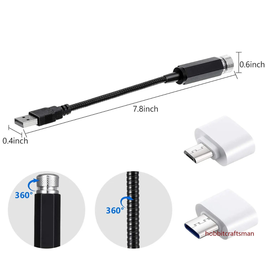 Lampe LED Toit de Voiture