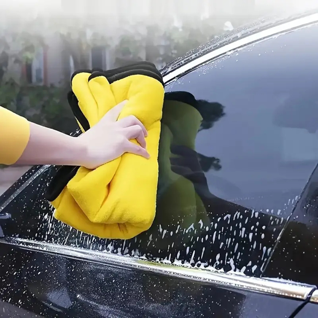 Serviette microfibre de lavage de voiture