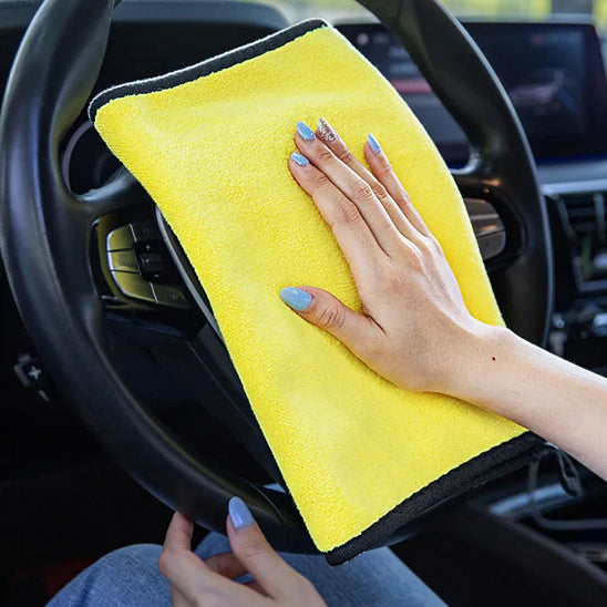 Serviette microfibre de lavage de voiture