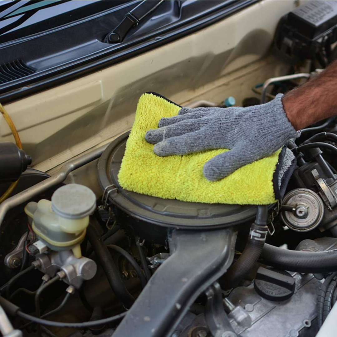 Serviette microfibre de lavage de voiture