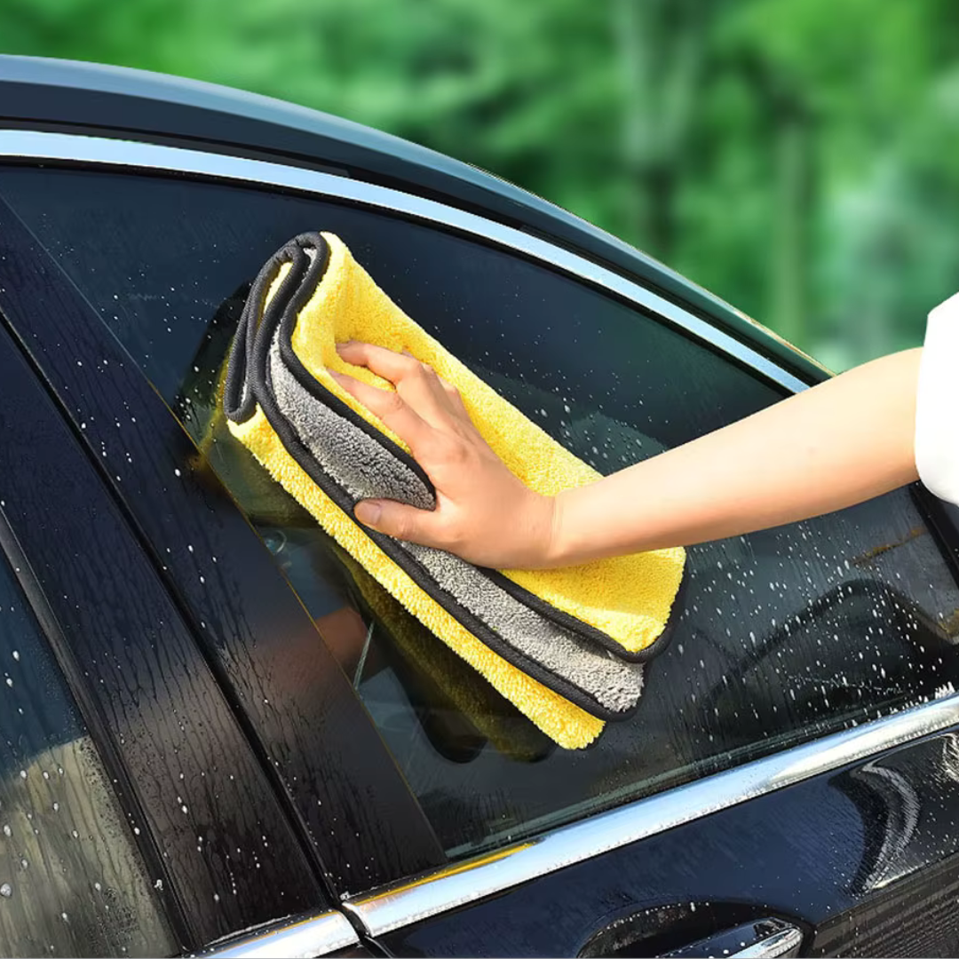 Serviette microfibre de lavage de voiture