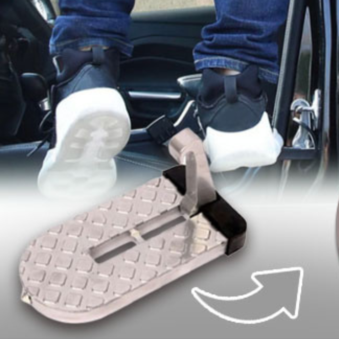 Support marche pied voiture
