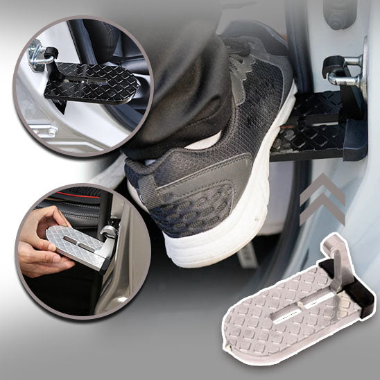 Support marche pied voiture