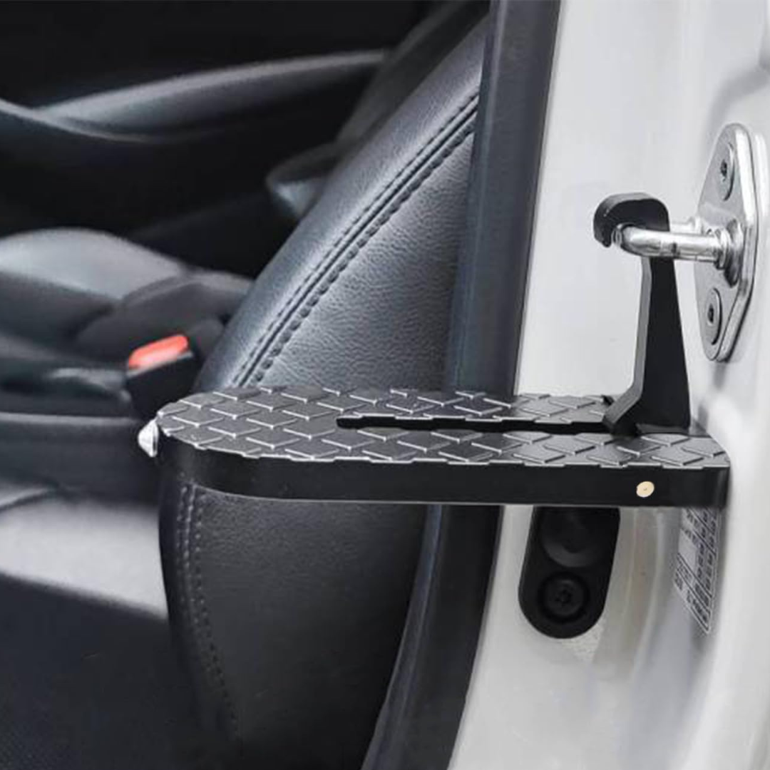 Support marche pied voiture