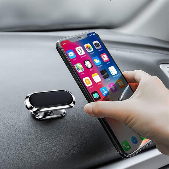 Support téléphone en métal magnétique