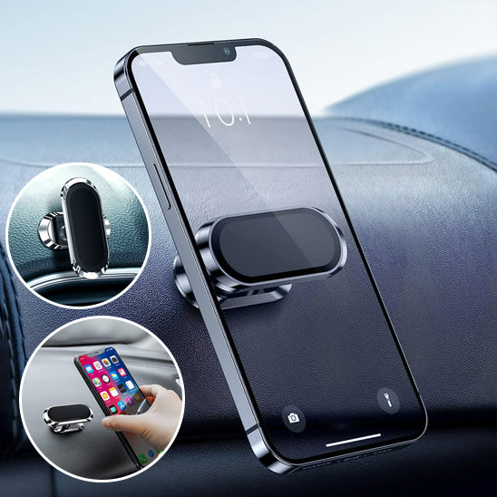 Support téléphone en métal magnétique