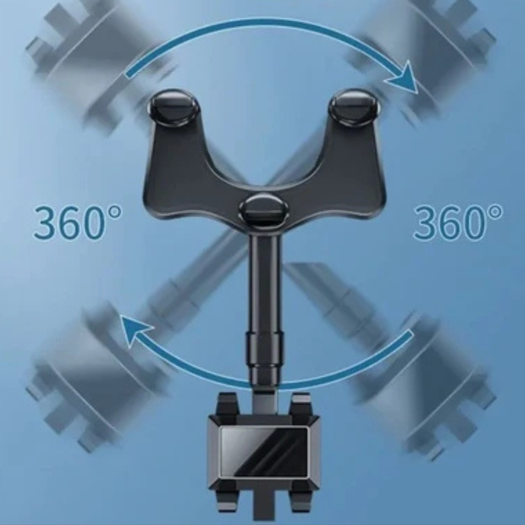 Support téléphone pour rétroviseur