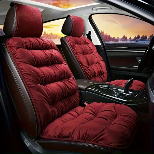 Coussins de siège de voiture en peluche