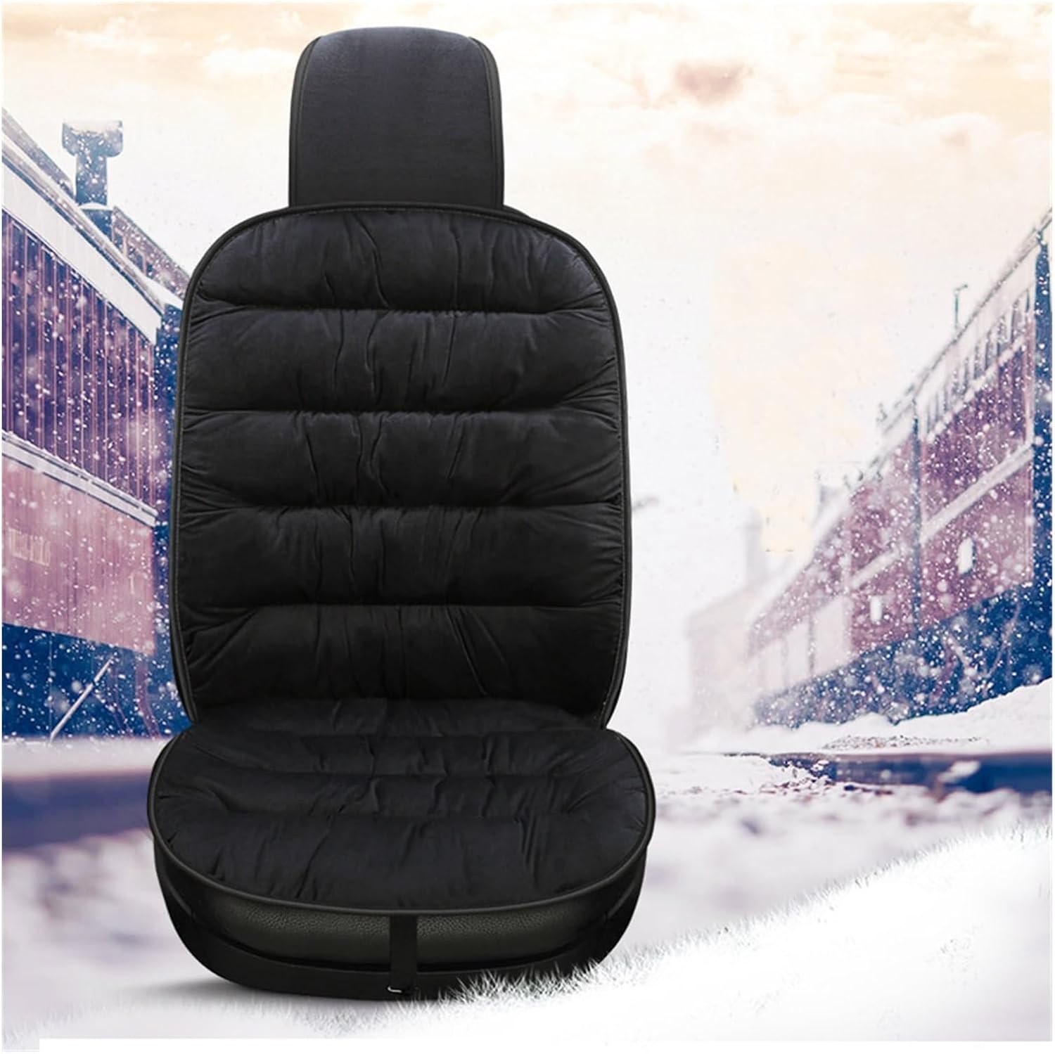 Coussins de siège de voiture en peluche