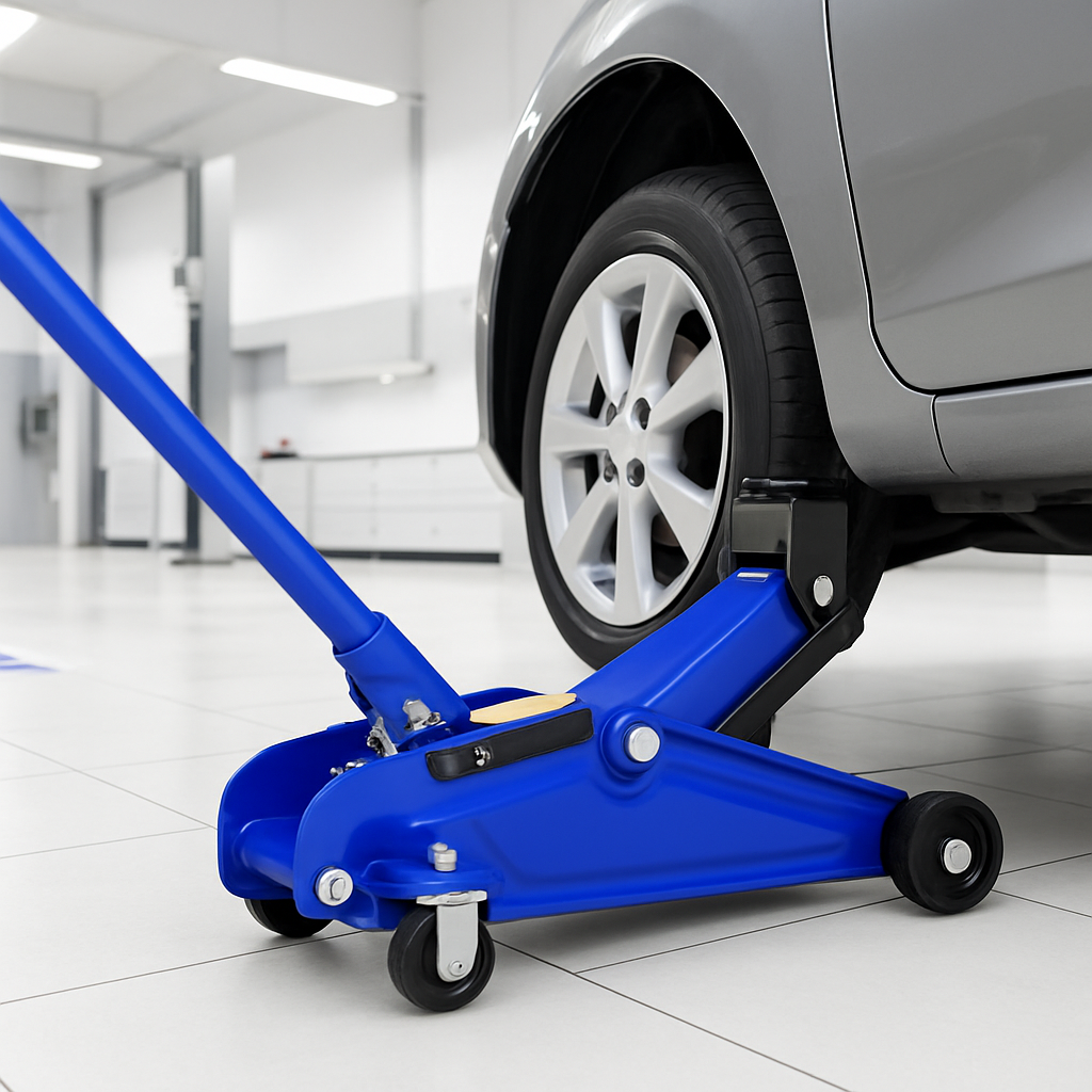 Cric hydraulique voiture