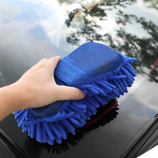 Gants de lavage de voiture Chenille