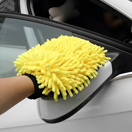 Gants de lavage de voiture Chenille