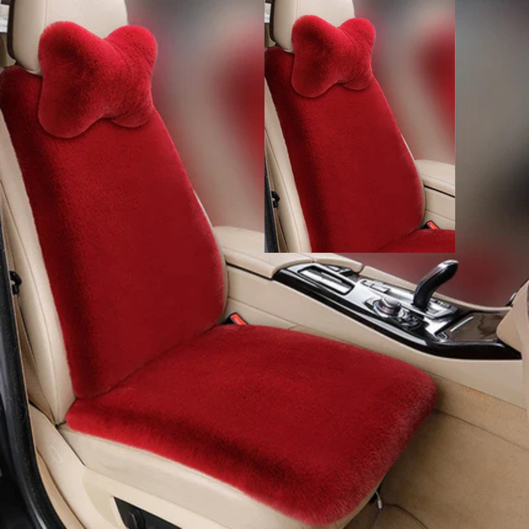 Housses de siège voiture en peluche