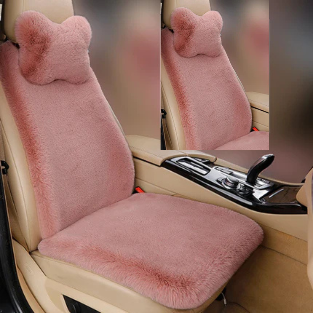 Housses de siège voiture en peluche