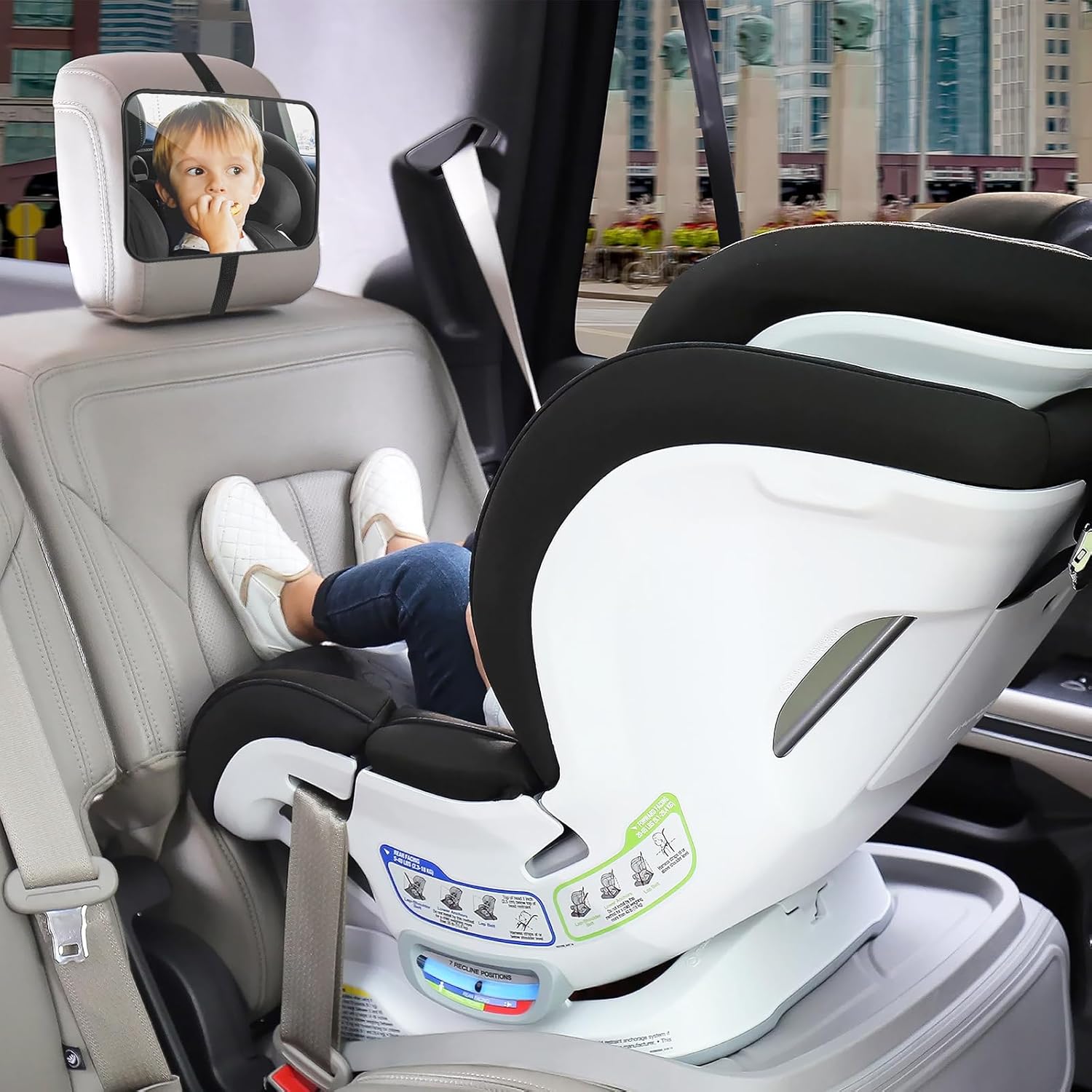  miroir de voiture pour bébé