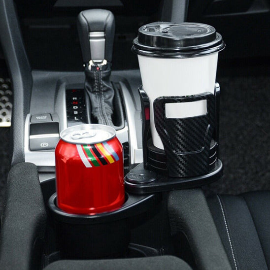 Porte-gobelet 2 en 1 rotatif pour voiture