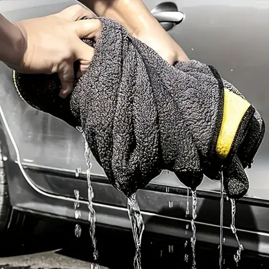 Serviette microfibre de lavage de voiture