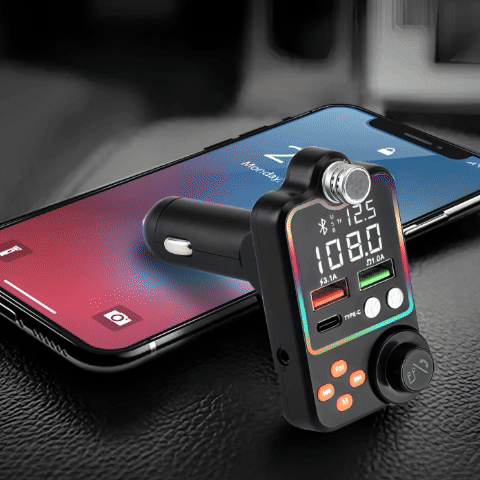 Transmetteur fm bluetooth- AudioPremium™