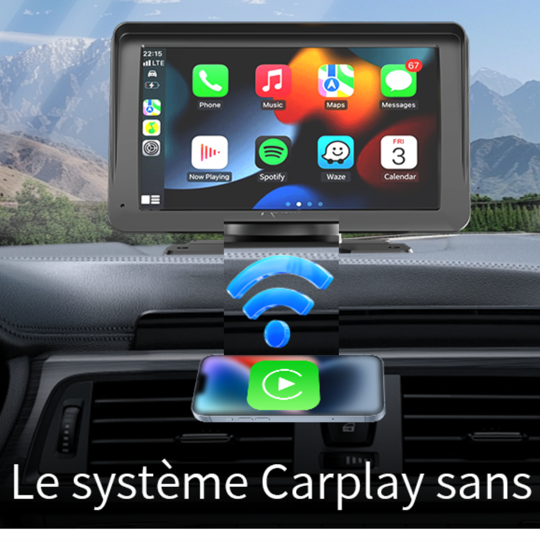 lecteur vidéo voiture-sans fil