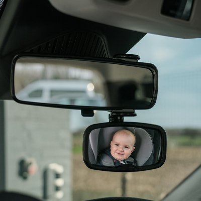 Miroir voiture bébé- SecuriVue™